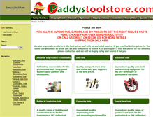 Tablet Screenshot of paddystoolstore.ie
